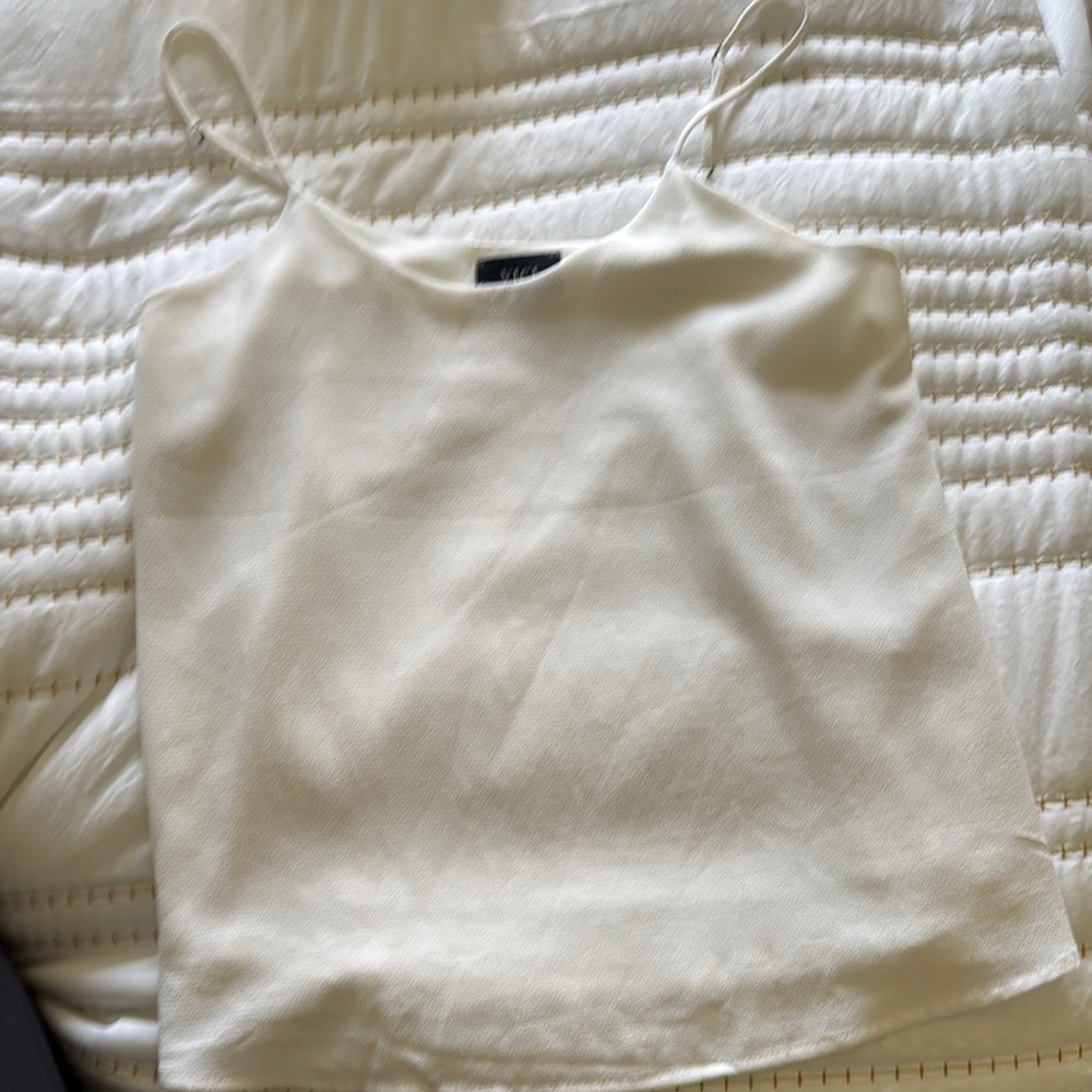 Elegant Cream Cami Top